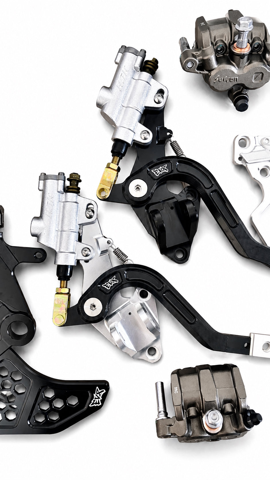 EVX PRE BLED LBX FOOTBRAKE WITH CALLIPER