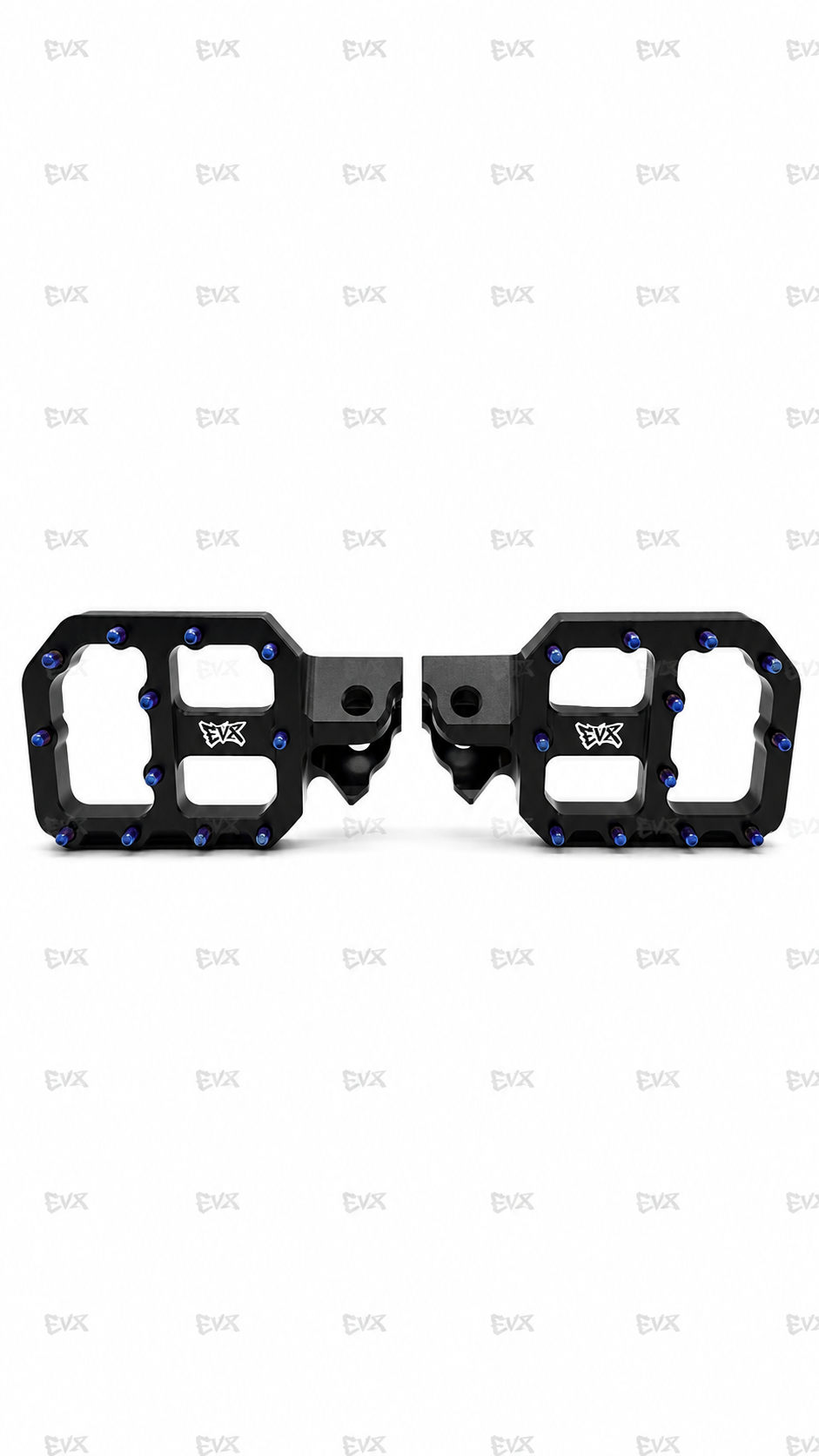 Black/Silver Foot Pegs