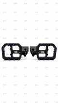 Black/Silver Foot Pegs