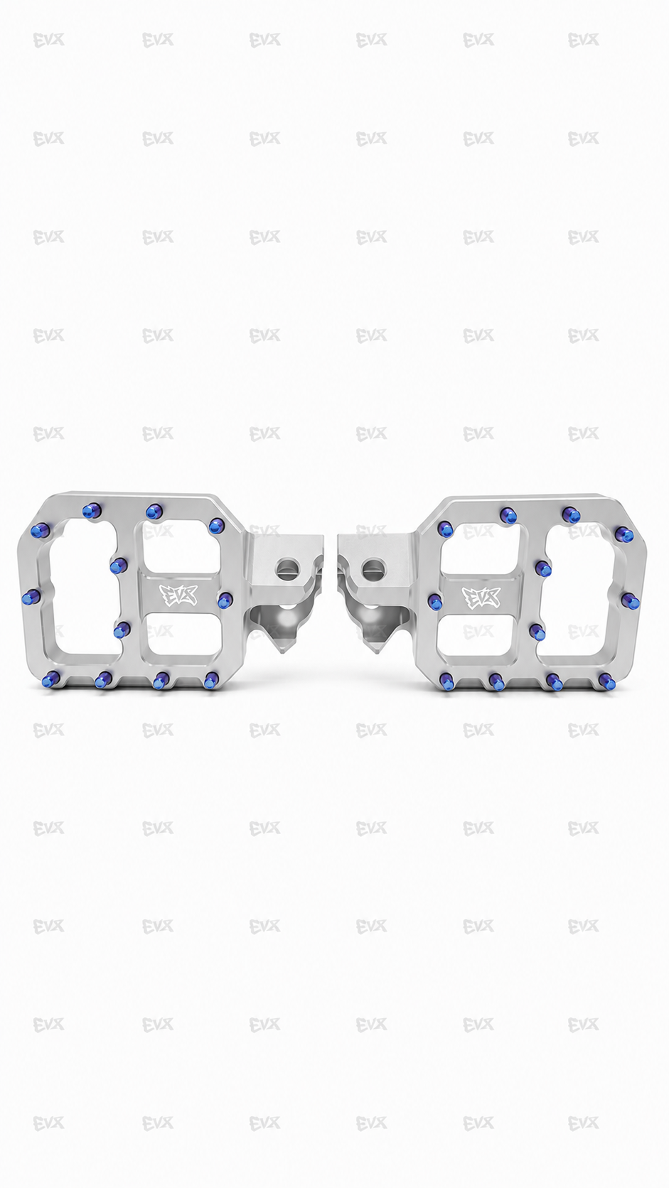 Black/Silver Foot Pegs
