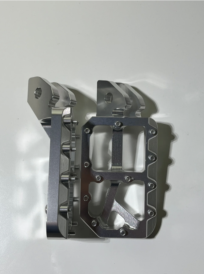 Black/Silver Foot Pegs