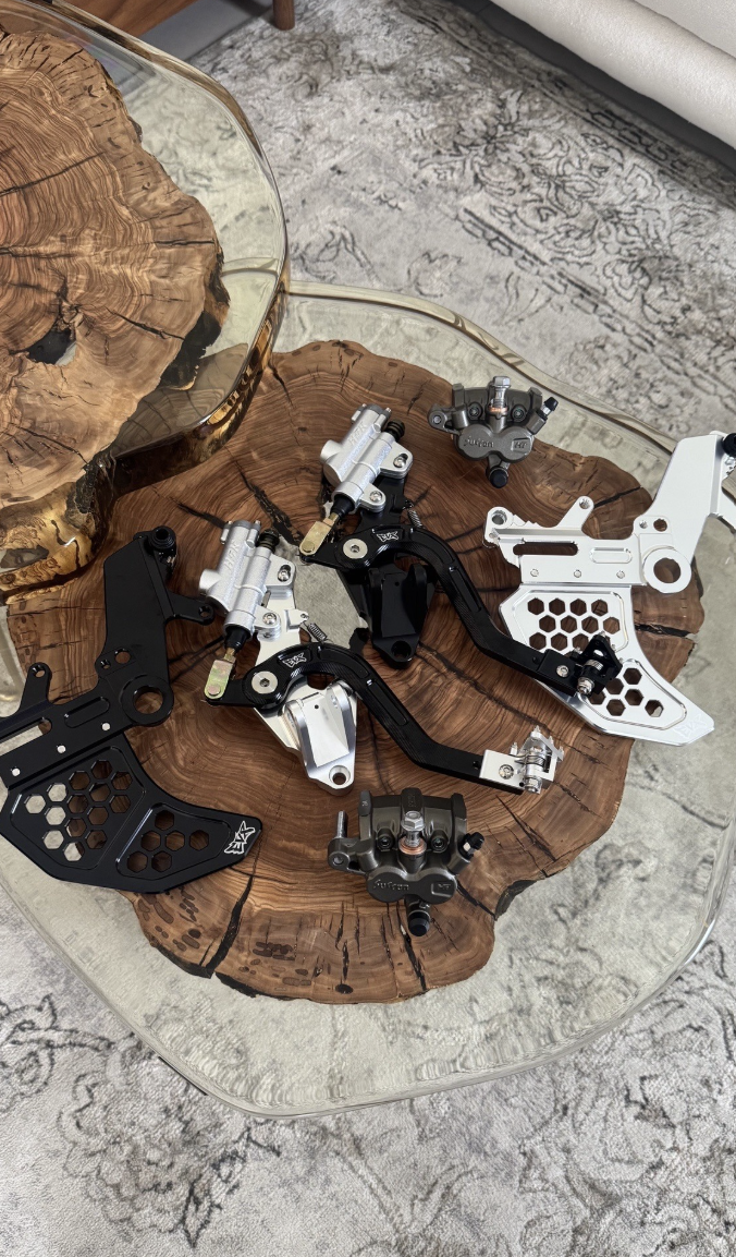 EVX PRE BLED LBX FOOTBRAKE WITH CALLIPER